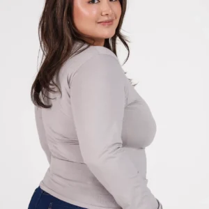 Cuty long sleeve grey