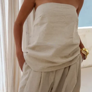 LINEN TOP